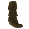 Minnetonka 3 Layer Fringe Boot