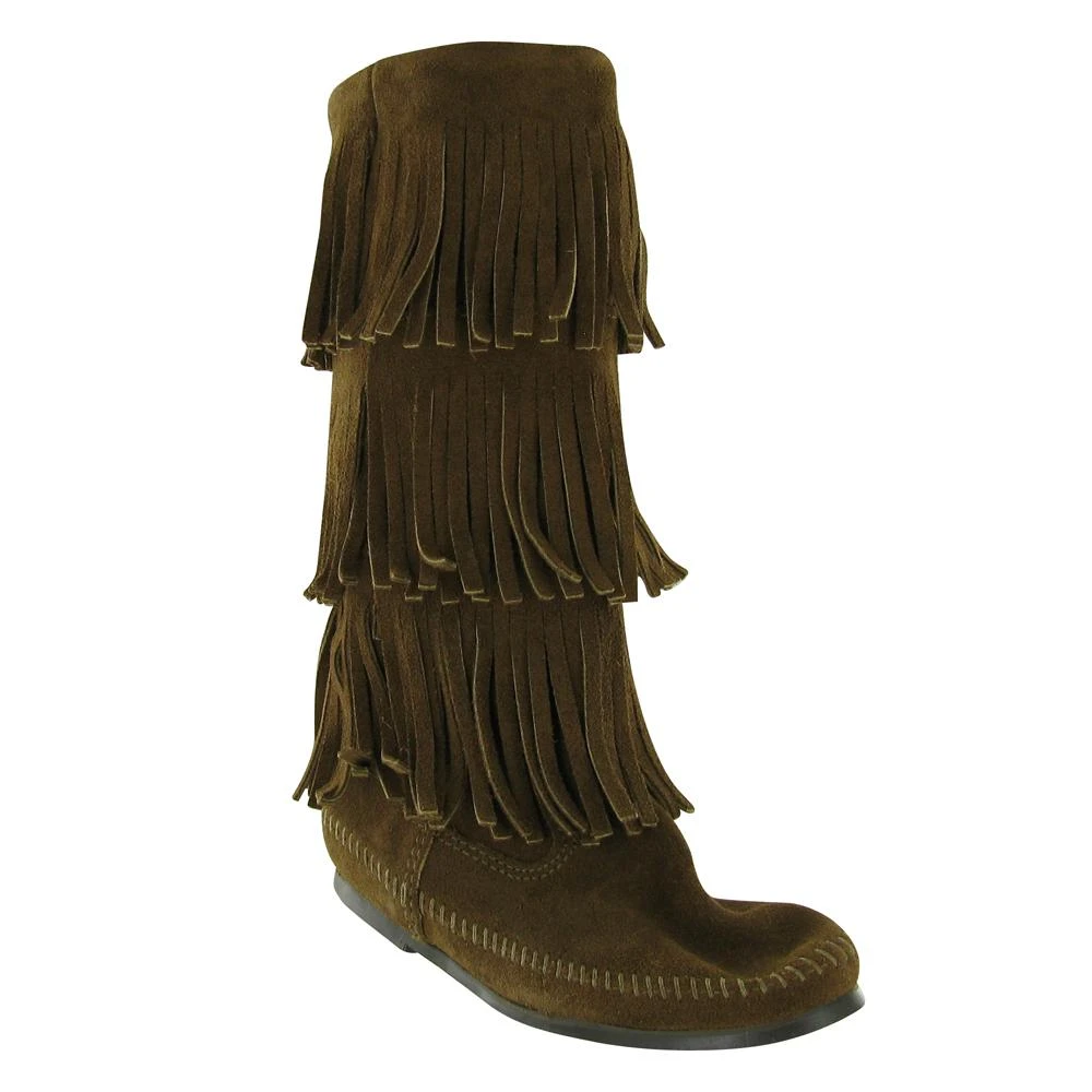Minnetonka 3 Layer Fringe Boot 1 Minnetonka 3 Layer Fringe Boot