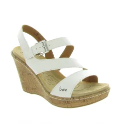 BOC BY BORN Schirra Wedge Sandal -fishpond shop 15273 WHITE l