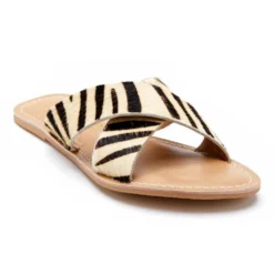 Coconuts Pebble Slip On Sandal -fishpond shop 22608 ZEBRA l