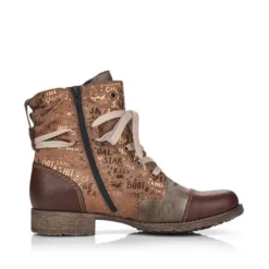Rieker Tie Bootie