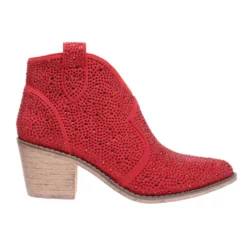 Pierre Dumas Wilder- 9 Bootie -fishpond shop 30873 433RED l