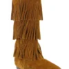 Minnetonka 3 Layer Fringe Boot