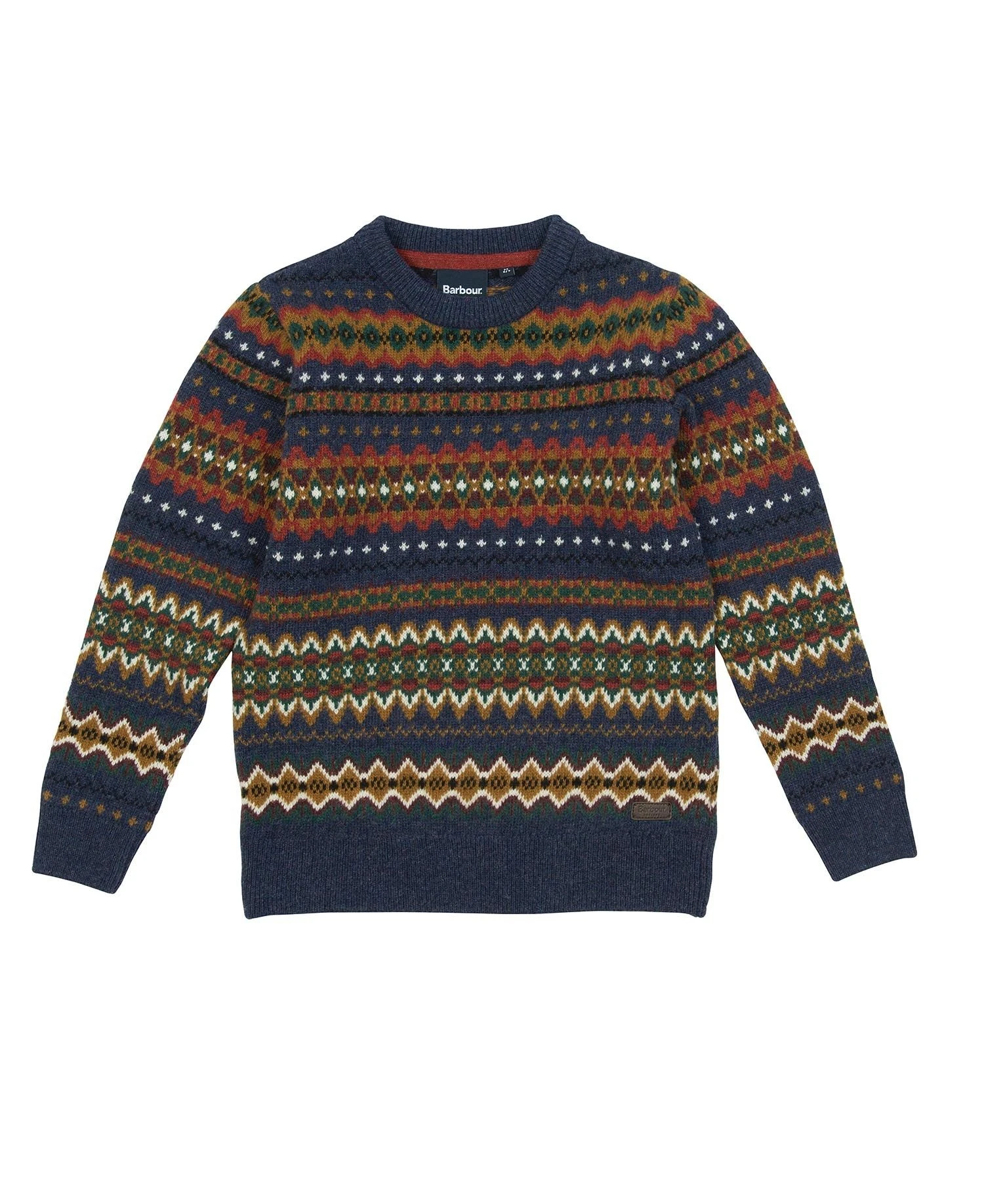Barbour Boys Case Fair Isle Crew 1 Barbour Boys Case Fair Isle Crew