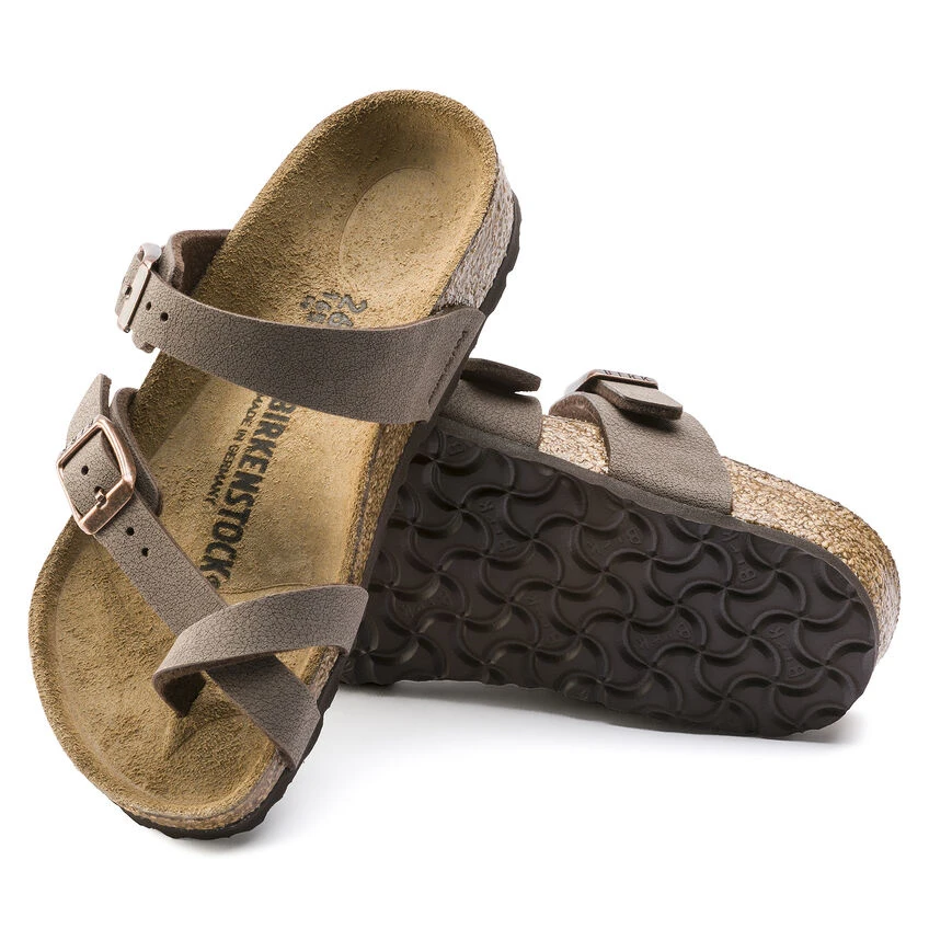 Birkenstock Mayari Kids Birko-Flor Nubuck 2 Birkenstock Mayari Kids Birko-Flor Nubuck - Image 2