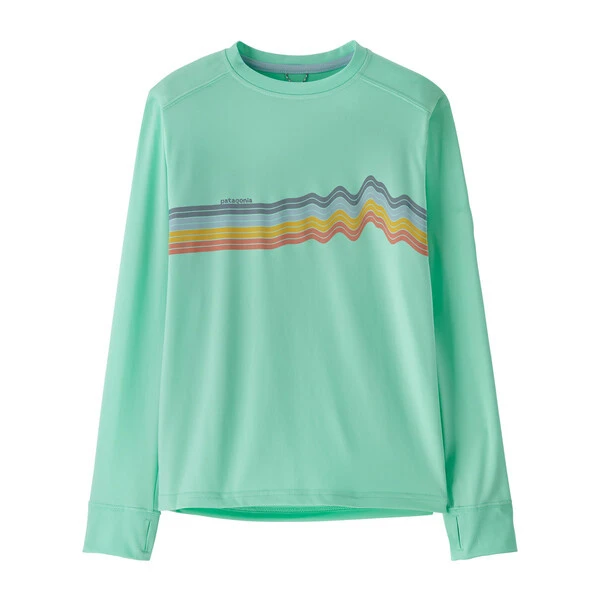 Patagonia Kids' Long-Sleeved Capilene Silkweight T-Shirt 4 Patagonia Kids' Long-Sleeved Capilene Silkweight T-Shirt - Image 4