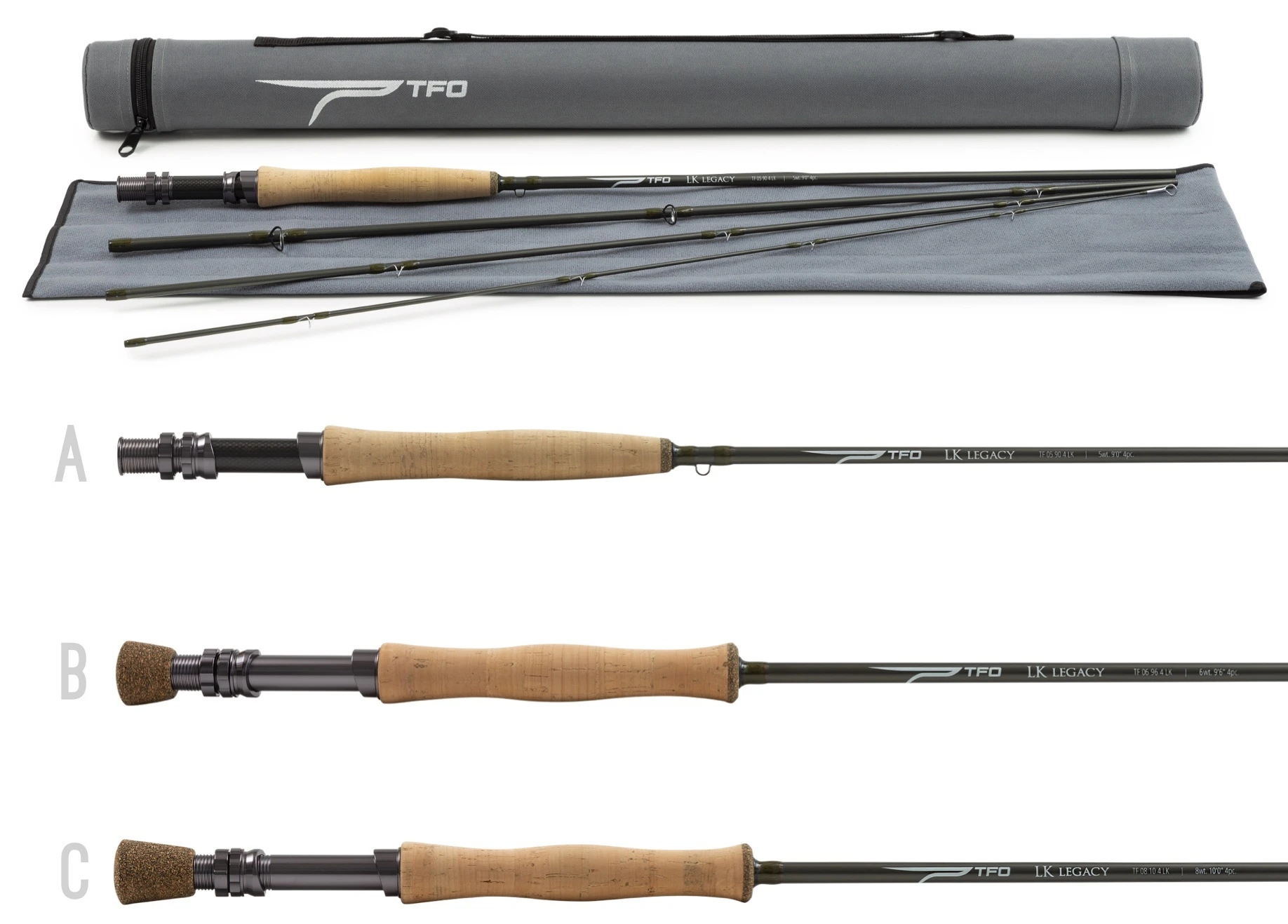 Temple Fork Outfitters Legacy Rod W/Case 1 Temple Fork Outfitters Legacy Rod W/Case