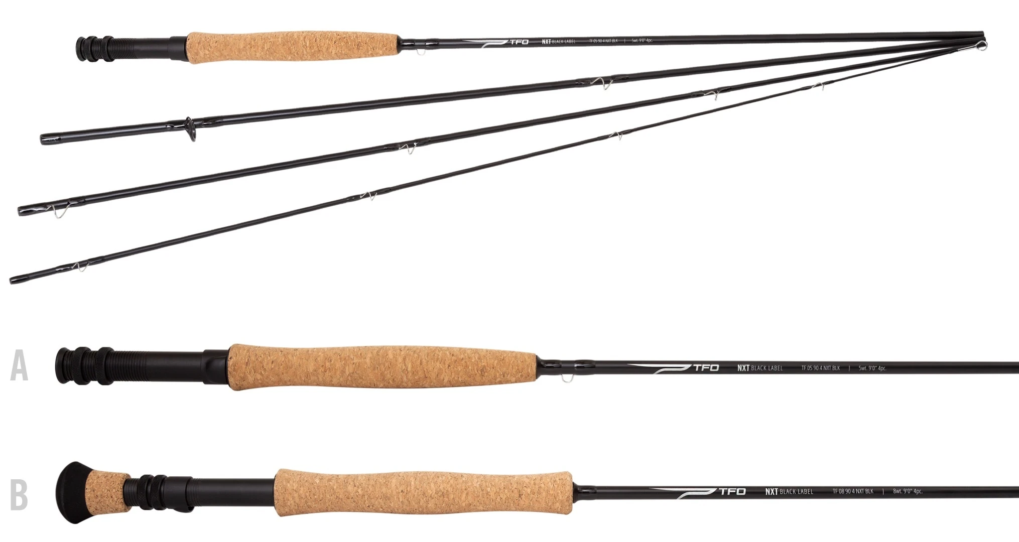 Temple Fork Outfitters NXT Black Label Kit 9' 8wt. 4 Pc 2 Temple Fork Outfitters NXT Black Label Kit 9' 8wt. 4 Pc - Image 2